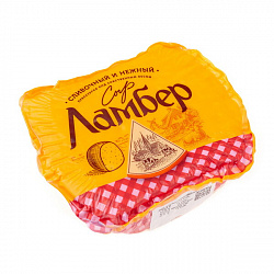 СЫР ЛАМБЕР 50% КГ 1/2 ШАРА