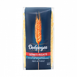МАКАРОНЫ ДОБРОДЕЯ ГОМИТИ РИГАТИ 400Г