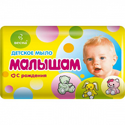 МЫЛО ВЕСНА ДЕТСКОЕ МАЛЫШАМ 90Г