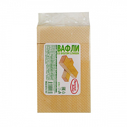 ВАФЛИ СО ВКУСОМ СЛИВОК 170Г ПРОСТОЙ ВЫБОР