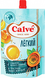 СОУС МАЙОНЕЗНЫЙ КАЛЬВЕ ЛЕГКИЙ 20% 400Г Д/П