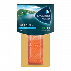 ФОРЕЛЬ С/С ФИЛЕ-КУСОК РАДУЖНАЯ РУССКОЕ МОРЕ 150Г В/У