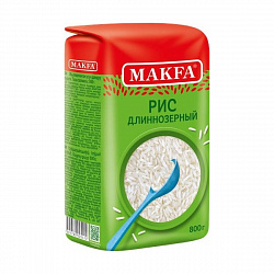 КРУПА РИС ДЛИННОЗЕРНЫЙ МАКФА 800Г М/У