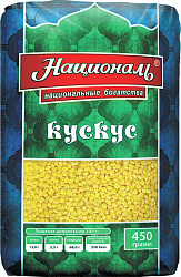 КРУПА КУСКУС ПШЕНИЧНЫЙ НАЦИОНАЛЬ 450Г М/У
