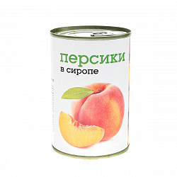 ПЕРСИКИ В СИРОПЕ ФРЭШНЭТТО 425Г Ж/Б