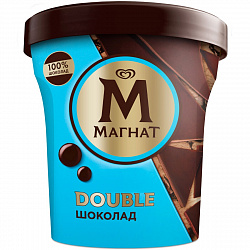 МОРОЖЕНОЕ МАГНАТ ДАБЛ ШОКОЛАД 310Г
