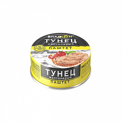 ПАШТЕТ ВЛАДКОН ТУНЕЦ 100Г