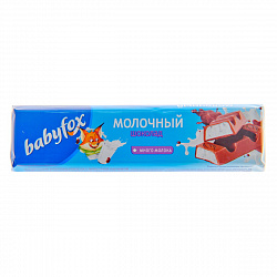 ШОКОЛАД БЭБИ ФОКС МОЛОЧНЫЙ МНОГО МОЛОКА 45Г