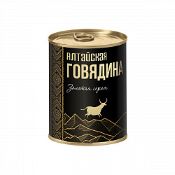 ГОВЯДИНА ТУШЕНАЯ В С/С АЛТАЙСКАЯ СИЛА 340Г Ж/Б