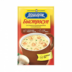 СУП-ПЮРЕ ДОШИРАК БЫСТРОСУП ИЗ ШАМПИНЬОНОВ С СУХ. 17Г