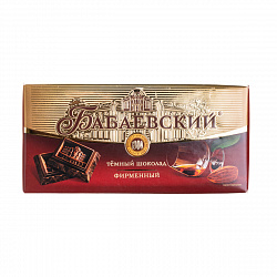 ШОКОЛАД БАБАЕВСКИЙ ТЕМНЫЙ ФИРМЕННЫЙ 75Г
